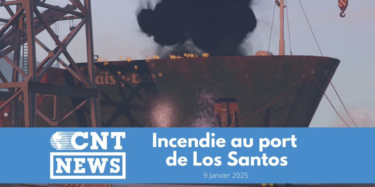 Incendie au port de Los Santos